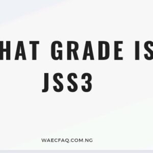 What Grade Is Jss3