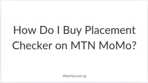 How Do I Buy Placement Checker On Mtn Momo