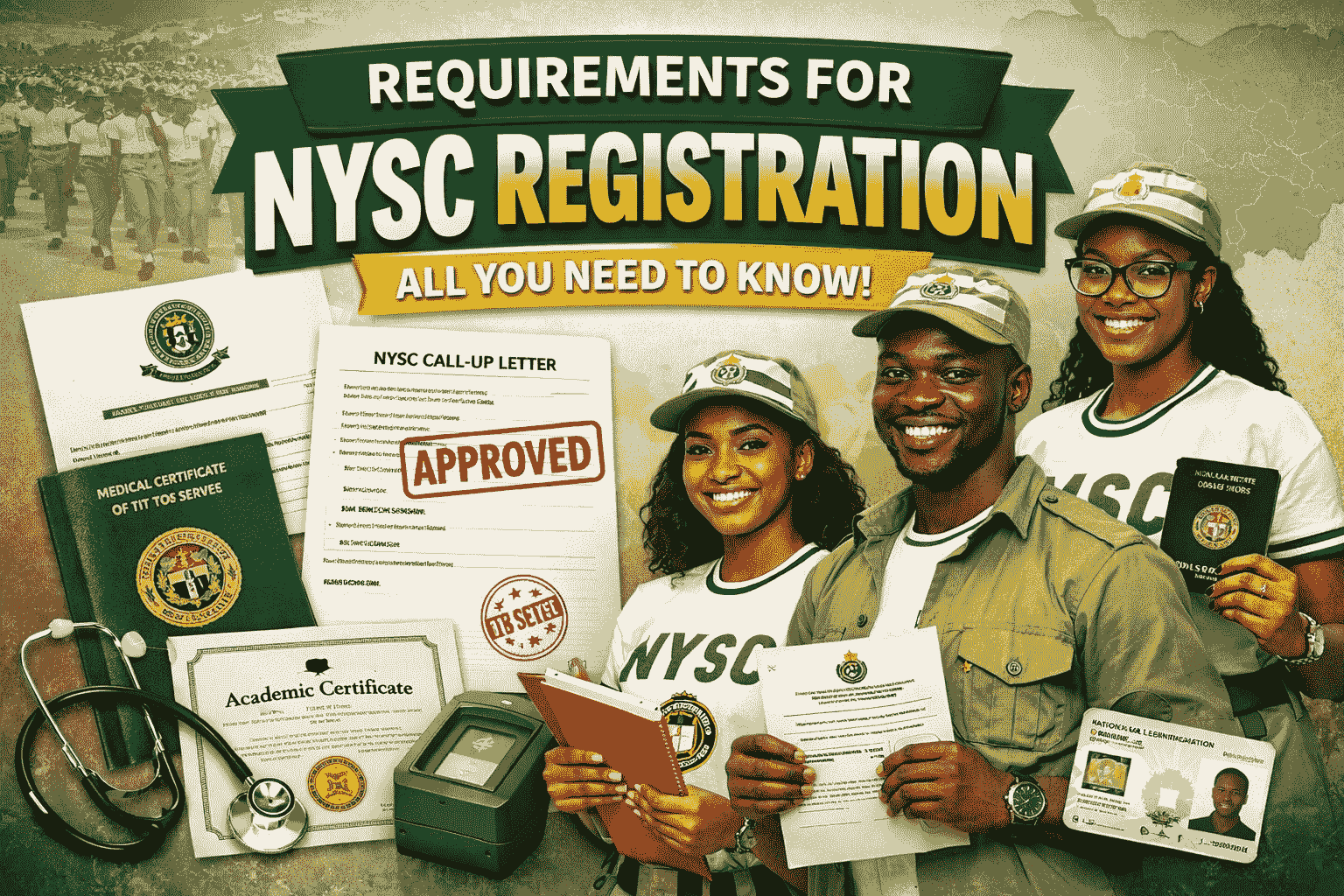 Requirements For Nysc Registration