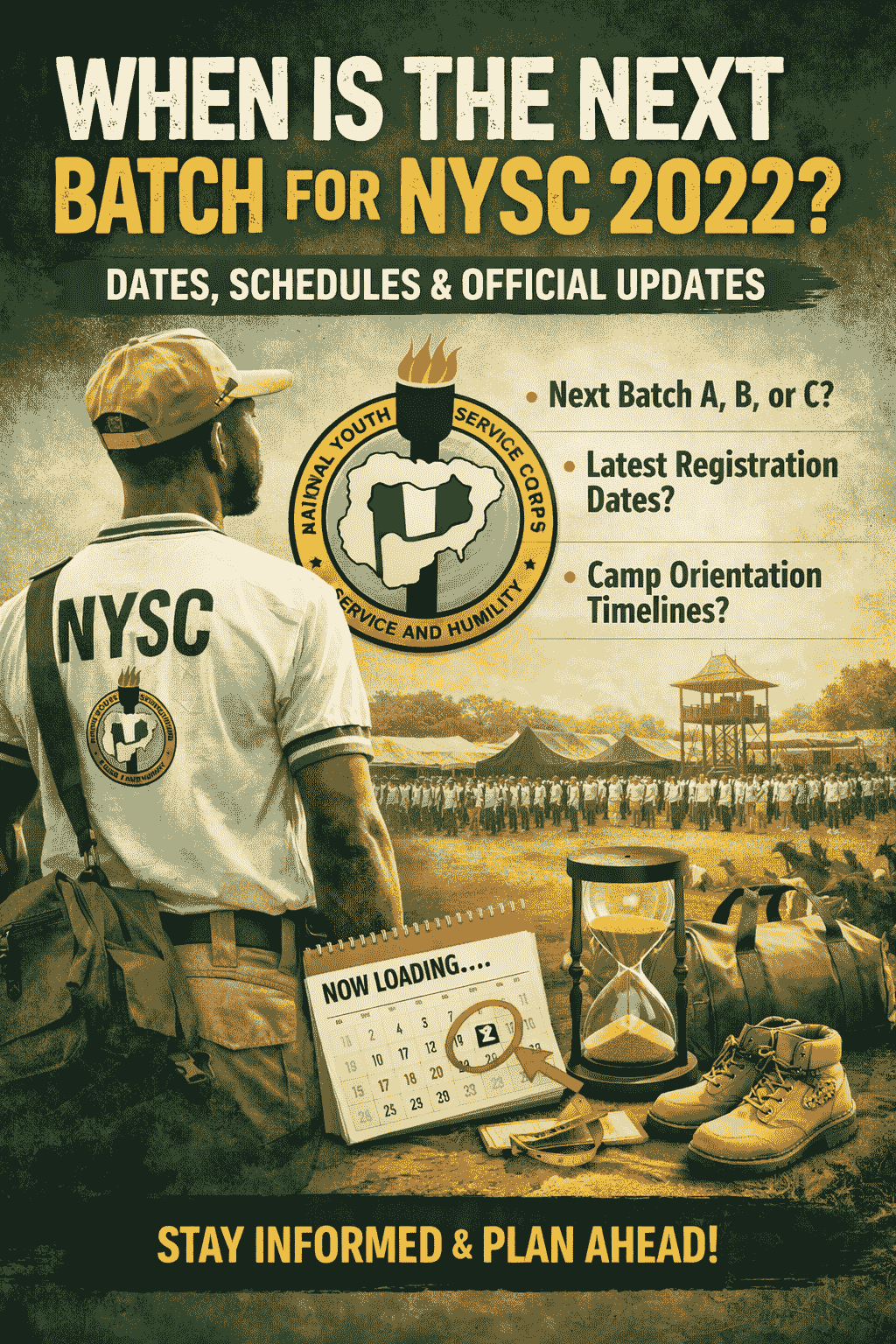 When Is The Next Batch For Nysc 2022