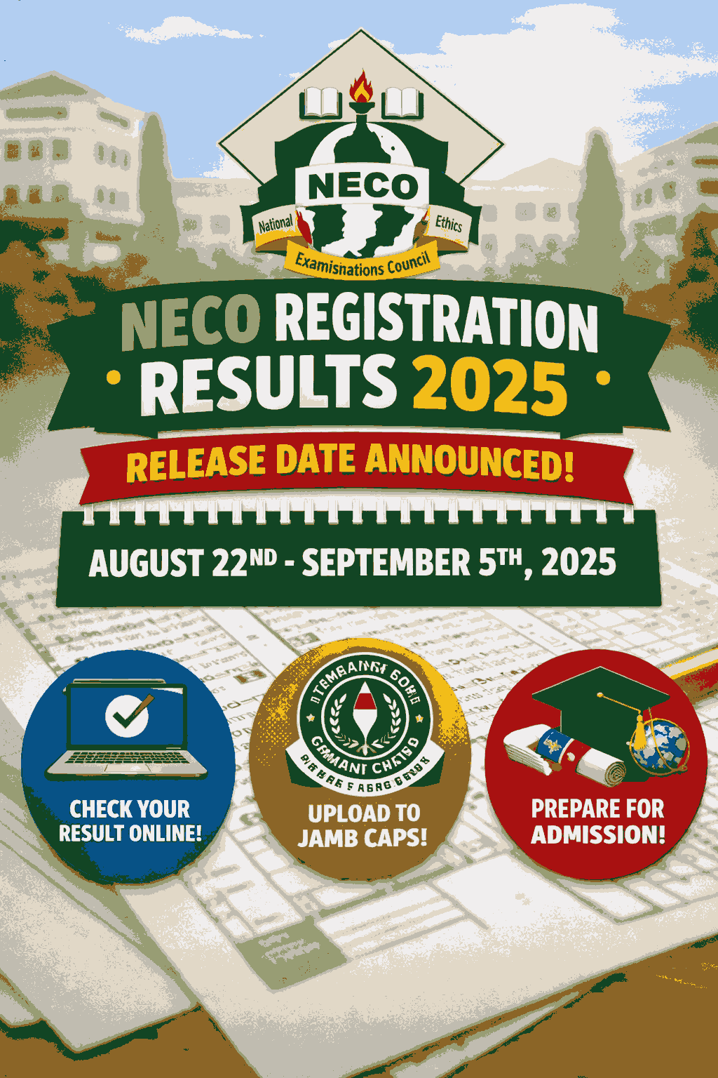 Neco Registration Results 2025