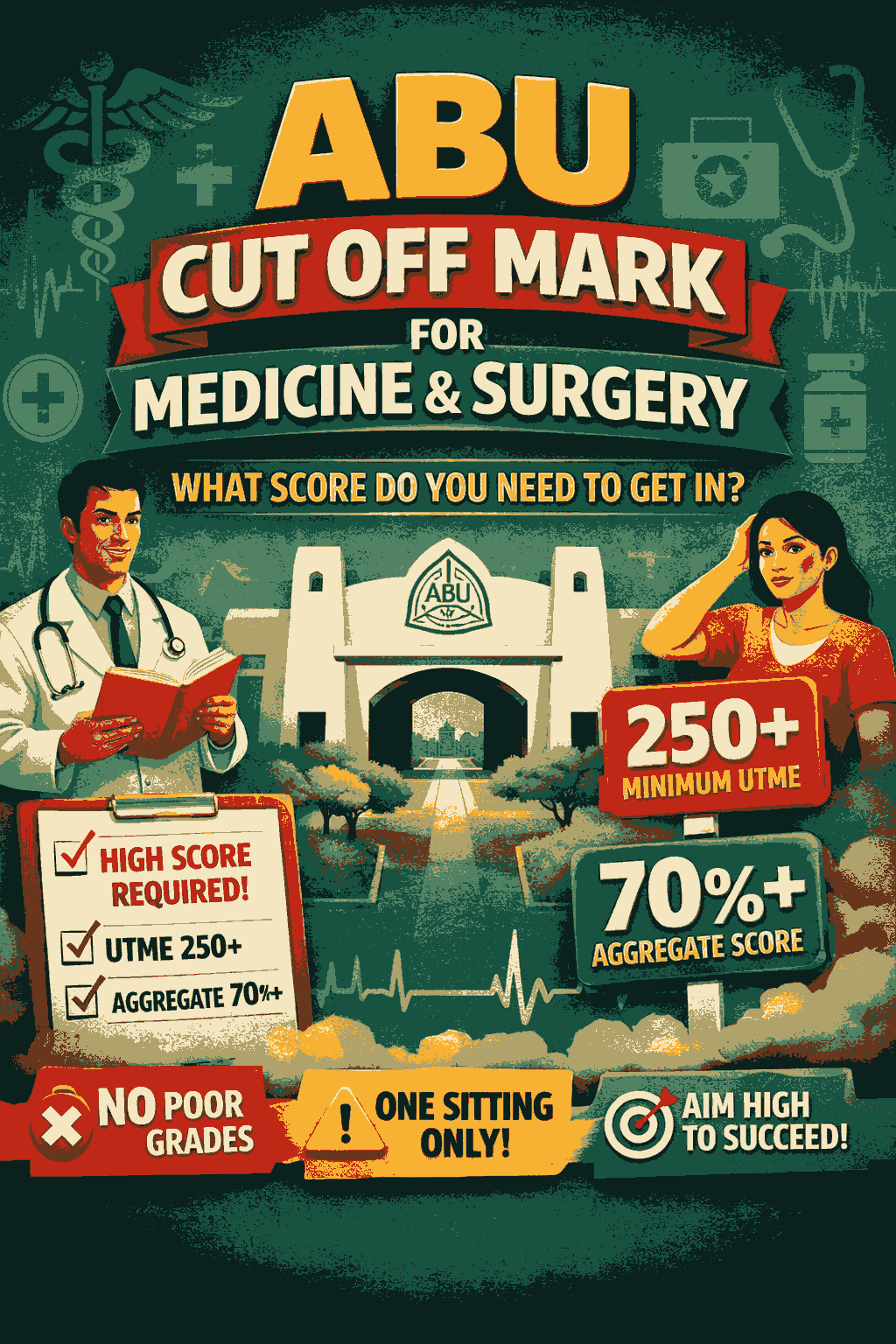 Abu Cut Off Mark For Medicine And Surgery