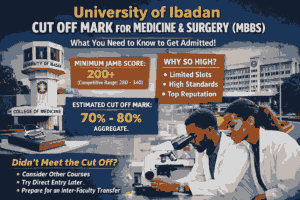 University Of Ibadan Cut Off Mark For Medicine And Surgery